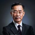 陈明远首席测评官头像，中年男性专家形象，自信稳重气质
